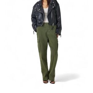 GOOD AMERICAN NWT Olive Cargo Pant